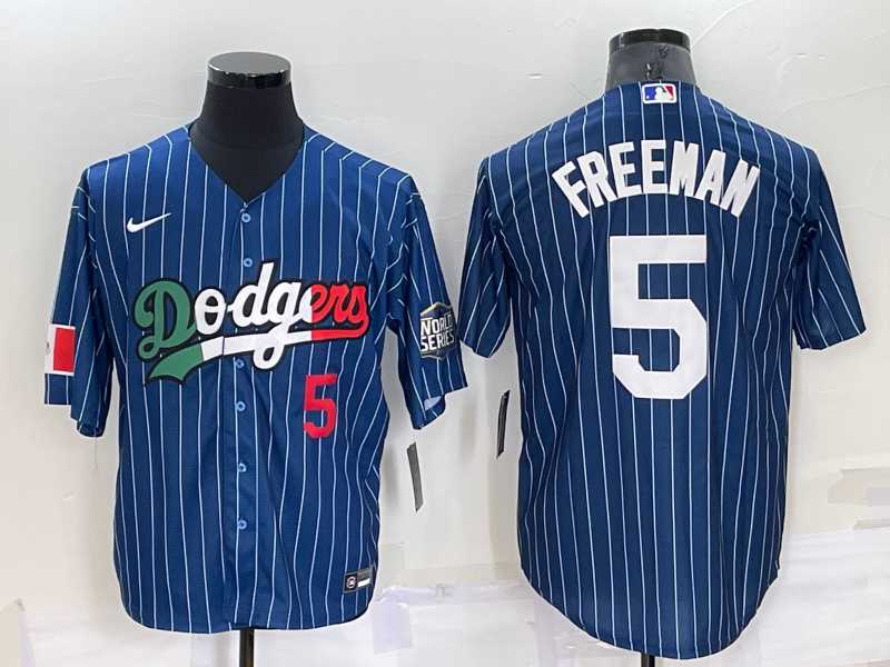 Los Angeles Dodgers5 Freddie Freeman Number Navy Blue Pinstripe 2020 World Series Cool Base Nike Jersey,We sell and wholesale Los Angeles Dodgers5 Freddie Freeman Number Navy Blue Pinstripe 2020 World Series Cool Base Nike Jersey on line form chian!